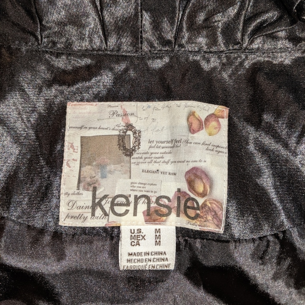 Kensie drawstring lightweight jacket size medium - image 7